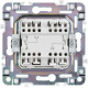 фото Выключатель двухклавишный с подсветкой  IEK SK-V20-2-10-K53 в Санкт-Петербургe