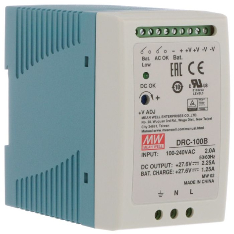 фото Преобразователь AC-DC сетевой Mean Well DRC-100B в Челябинске