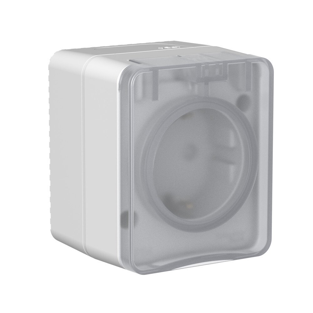 

Розетка с заземлением Systeme Electric ATN543045 AtlasDesign PROFI IP54 О/У со шторками 16А 250В, СЕРЫЙ, ATN543045