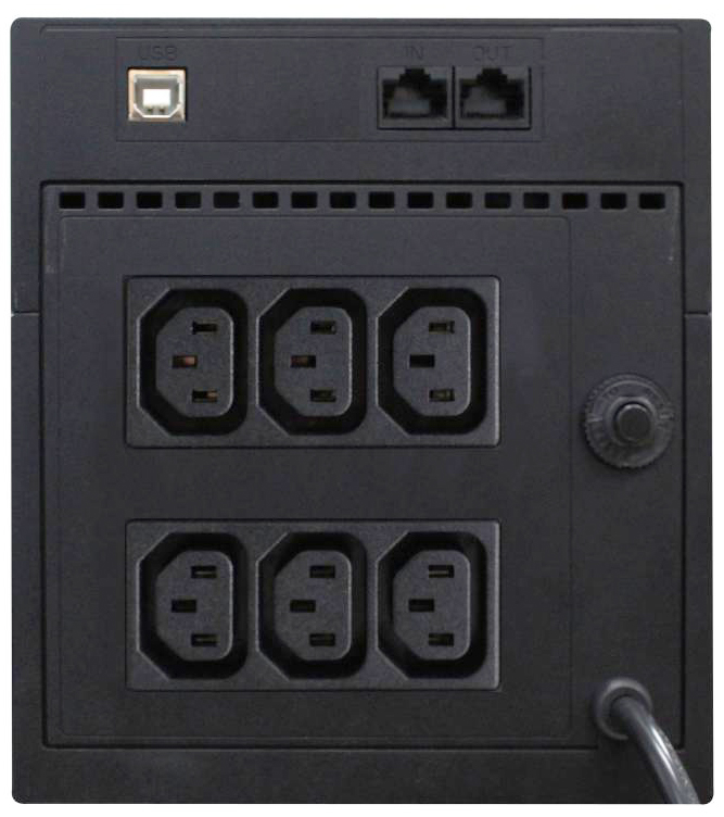 

Источник бесперебойного питания Powercom RPT-1500AP 295842 Raptor, 1500VA/900W, Tower, IEC, USB, RPT-1500AP
