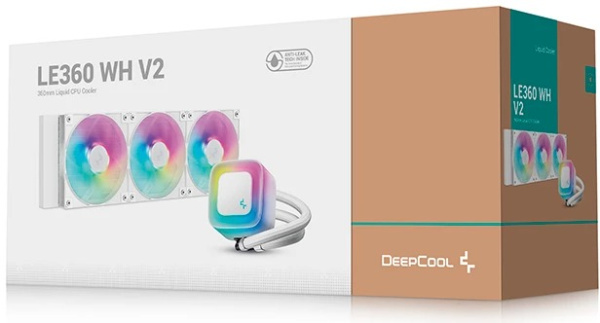 фото Система охлаждения жидкостная Deepcool LE360 WH V2 в Омске