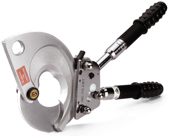 Изображение товара Секторные ножницы КВТ 53053 для кабелей с сменными лезвиями 70 мм диаметр