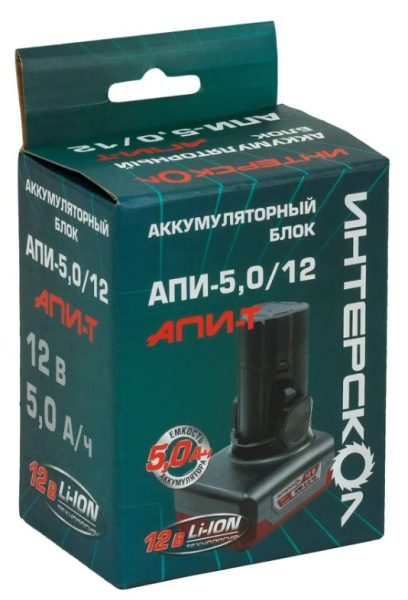 фото Аккумулятор  Интерскол БА-5,0/12 в Санкт-Петербургe