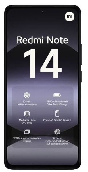 фото Смартфон  Xiaomi Redmi Note 14 RU 8/256GB в Уфе