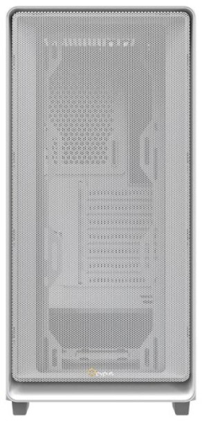 

Корпус ATX Ocypus Gamma C60 WH белый, без БП, боковая панель из закалённого стекла, USB 3.0, 2*USB 2.0, Gamma C60 WH
