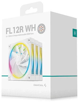 фото Вентилятор для корпуса Deepcool FL12 WH-3 IN 1 в Екатеринбурге