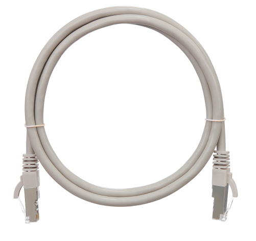 фото Кабель патч-корд F/UTP 5e кат. 0.3м NikoMax NMC-PC4SD55B-003-GY в Уфе
