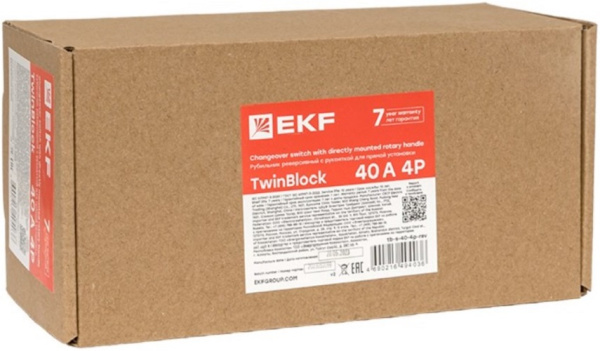 фото Рубильник  EKF tb-s-40-4p-rev в Екатеринбурге