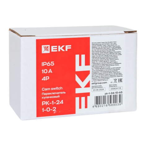фото Переключатель кулачковый  EKF pk-1-24-10-65 в Уфе