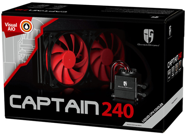 фото Система охлаждения жидкостная Deepcool CAPTAIN 240 в Омске