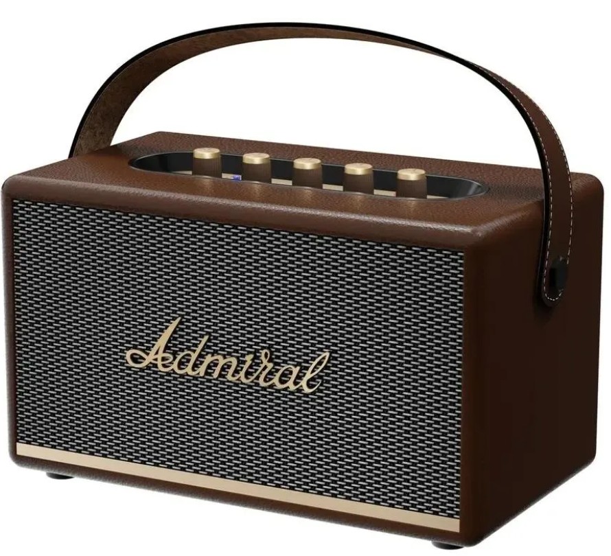 

Портативная акустика Admiral Bora ADPS35BRN 60 Вт/6600 мАч/Bluetooth 5.0/AUX/USB/Микрофон/коричневый, Bora
