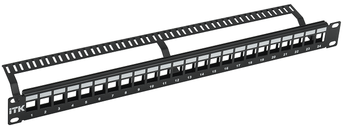 

Патч-панель ITK PP24-1UMU 19, 24xRJ45, UTP, PP24-1UMU