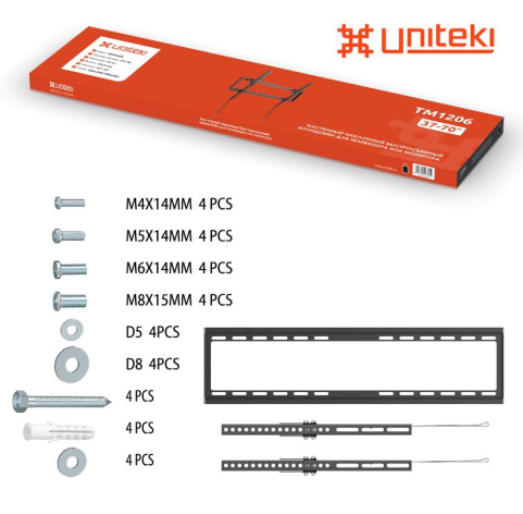 фото Кронштейн для телевизора UNITEKI TM1206