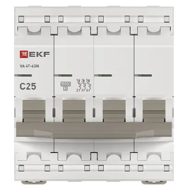 фото Автоматический выключатель  EKF M636425C в Челябинске