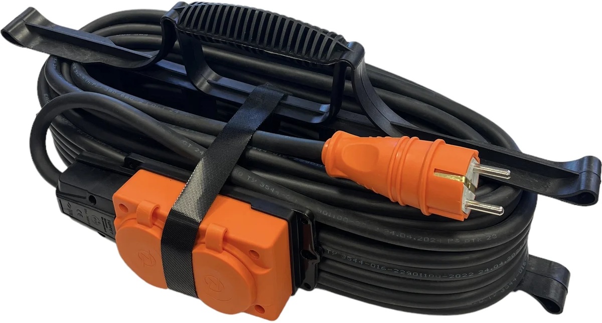 

Удлинитель силовой iTOK i-CONNECT-COLOR-SUR-KG-315-3-54-30-ORANGE тип SUR серии iCONNECT COLOR на рамке с заземлением КГтп-ХЛ 3х1,5 мм 3 гнезда IP54 Г, i-CONNECT-COLOR-SUR-KG-315-3-54-30-ORANGE
