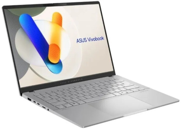 фото Ноутбук  ASUS VivoBook S14 OLED M5406NA-QD080 в Самаре 14 ", Ryzen 5, 16 Гб RAM, 512 Гб SSD, Radeon Graphics, Серебристый