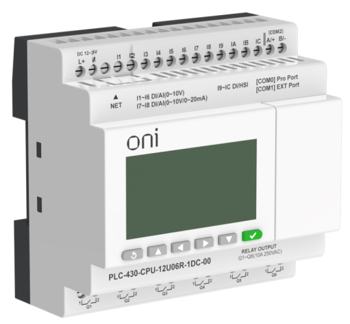 фото Модуль  ONI PLC-430-CPU-12U06R-1DC-00 в Санкт-Петербургe