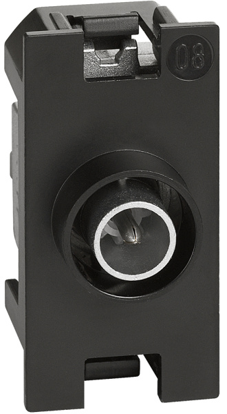 Изображение товара Розетка телевизионная BTicino K4202D для внутреннего монтажа, 1 модуль