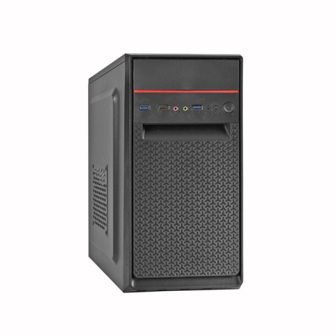 Изображение товара Корпус Exegate BAA-107U Mini Tower для материнок mATX черный USB 3.0