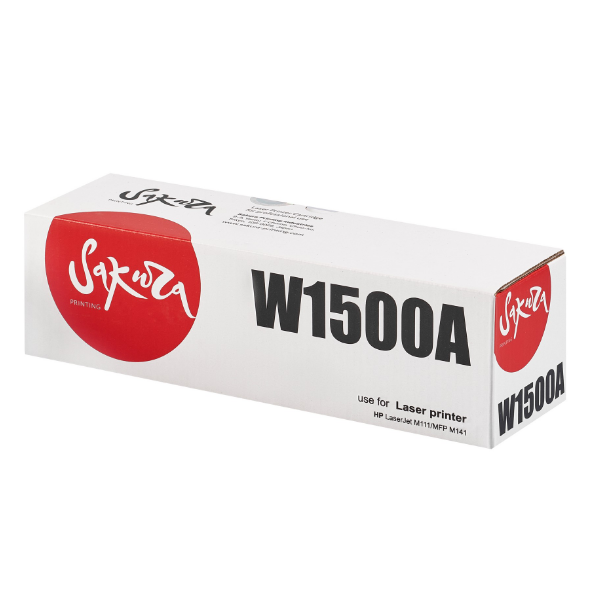 

Картридж Sakura W1500A (150A) SAW1500A для HP LaserJet M111, M141, черный, 975к., W1500A (150A)