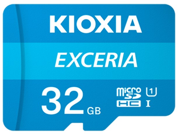 

Карта памяти MicroSDHC 32GB Toshiba (KIOXIA) EXCERIA LMEX1L032GG2 Class 10, U1 -100 MB/s, EXCERIA