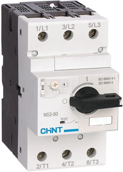 

Автоматический выключатель для защиты двигателя CHINT 279723 37-50А NS2-80 с поворотн. ручкой, 279723