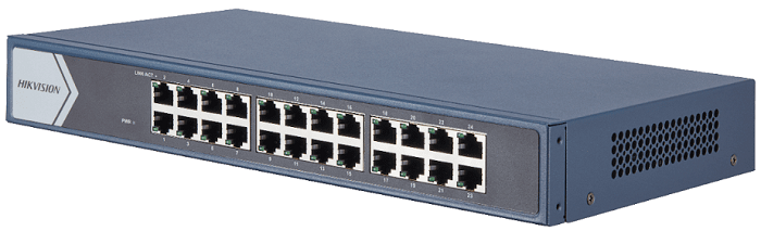 

Коммутатор HIKVISION DS-3E0524-E(B) 24 RJ45 1000M (23й и 24й-Uplink порты); таблица MAC адресов на 8000 записей; пропускная способность 48Гб/с; VAC 22, DS-3E0524-E(B)