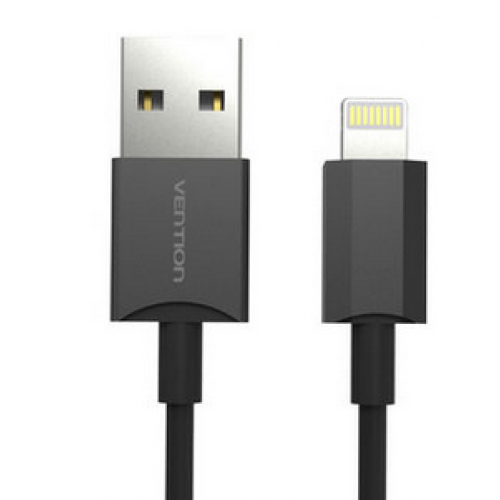 

Кабель Vention LAMBF USB 2.0 AM/Lightning 8M для iPad/iPhone 2.4A Черный, LAMBF