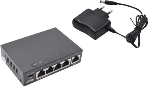 фото Коммутатор неуправляемый Wi-Tek WI-SG105 v2 в Екатеринбурге