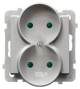 фото Розетка Ospel GP-2RRP/m/38