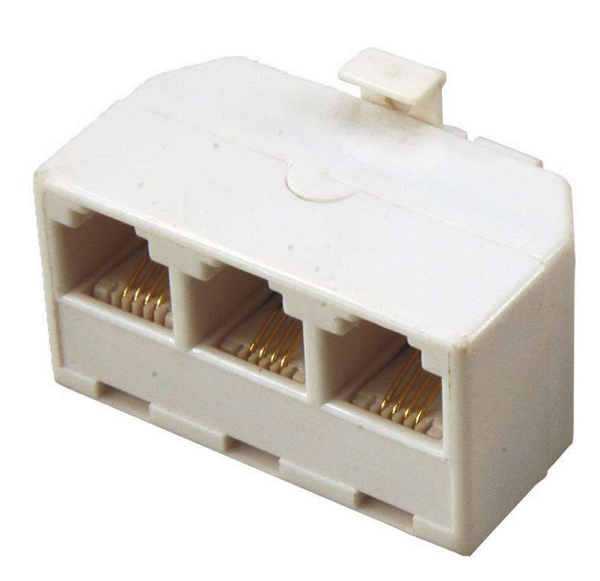 

Адаптер проходной Rexant 03-0041 RJ-11(6P-4C) (штекер - 3 гнезда), 03-0041