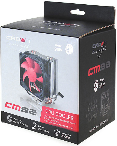 фото Кулер  Crown CM-92 в Казани