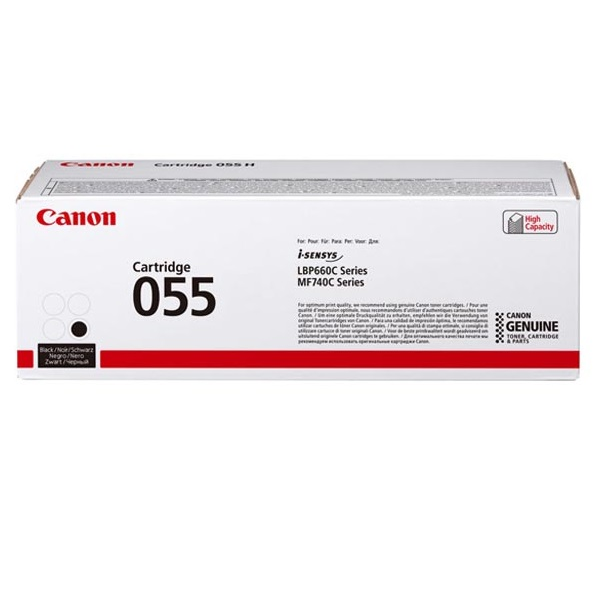 

Картридж Canon 055 BK 3016C002 черный 2.3K, 055 BK