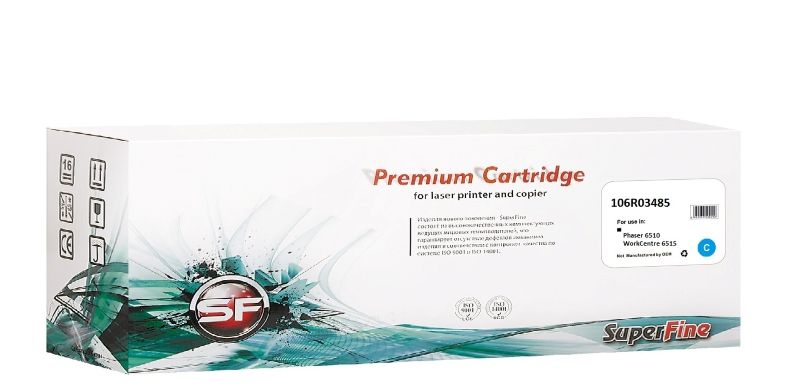 

Картридж SuperFine SF-106R03485 для Xerox 106R03485 Phaser-6510/WC-6515 4.3K Cyan, SF-106R03485