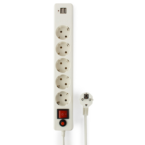 фото Сетевой фильтр  Гарнизон ECL-5-U2-W-1.8 в Казани