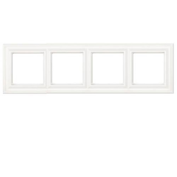 

Рамка Jung EPD484WW 4-ая EcoProfi DECO белая, EPD484WW