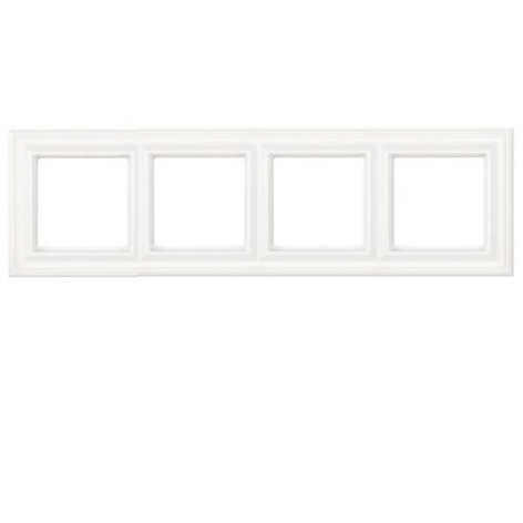 Изображение товара Рамка Jung EPD484WW серия EcoProfi Deco для электропроводки