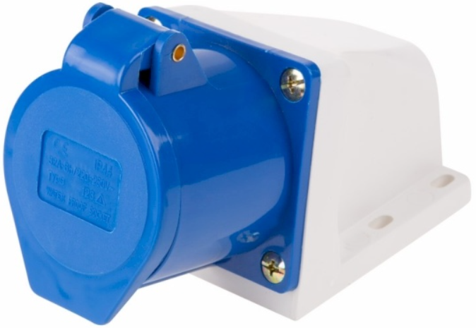 

Розетка Rexant 11-8912 стационарная 2Р+РЕ 32А 220В IP44, 11-8912
