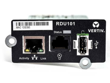 

Карта VERTIV RDU101, RDU101