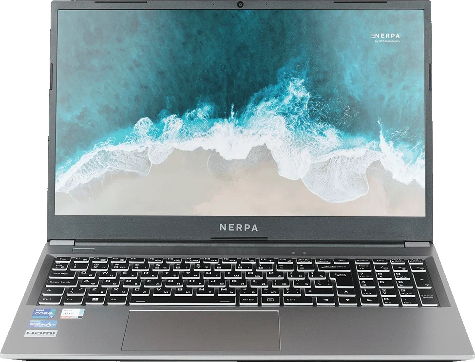 

Ноутбук Nerpa Caspica I752-15 i7-1255U/16GB/1TB SSD/noDVD/Iris Xe Graphics/15.6" IPS/BT/WiFi/Win10Pro/titanium gray/titanium black (D), Caspica I752-15