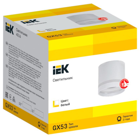 фото Светильник точечный IEK LT-UPB0-4016-GX53-1-K01 в Волгограде