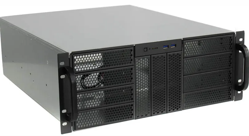 

Корпус серверный 4U Procase RE411-D11H0-A-45 11x5.25+0HDD,черный,без блока питания,глубина 450мм,MB ATX 12"x9,6", RE411-D11H0-A-45