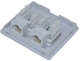 фото Розетка настенная Neomax NM-SMB-KJ45-U5E-2PD-102-WH в Смоленске