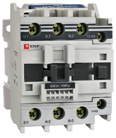 Изображение товара Контактор EKF ctr-s-40-24-nc-p с магнитной системой для управления цепями