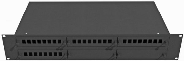 фото Кросс оптический стоечный  TopLAN КРС-Top-2U-32SC/DLC-BK в Уфе