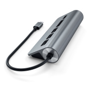 фото Концентратор Satechi Type-C Aluminum USB Hub & Micro/SD Card Reader