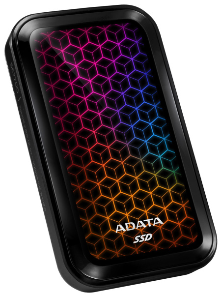 фото Внешний SSD USB 3.2 Gen 2 Type-C A-Data ASE770G-512GU32G2-CBK в Омске 512 ГБ