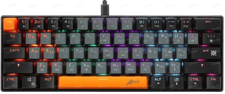 Клавиатура Defender APEX GK-002 RU 45002 USB