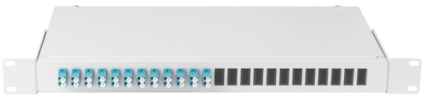 фото Кросс оптический стоечный 19" стационарный 1U NikoMax NMF-RP24LCUS2-WS-ES-1U-GY в Самаре