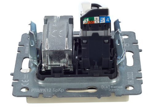 фото Розетка комбинированная IEK BR-AK20-1-K10 в Уфе